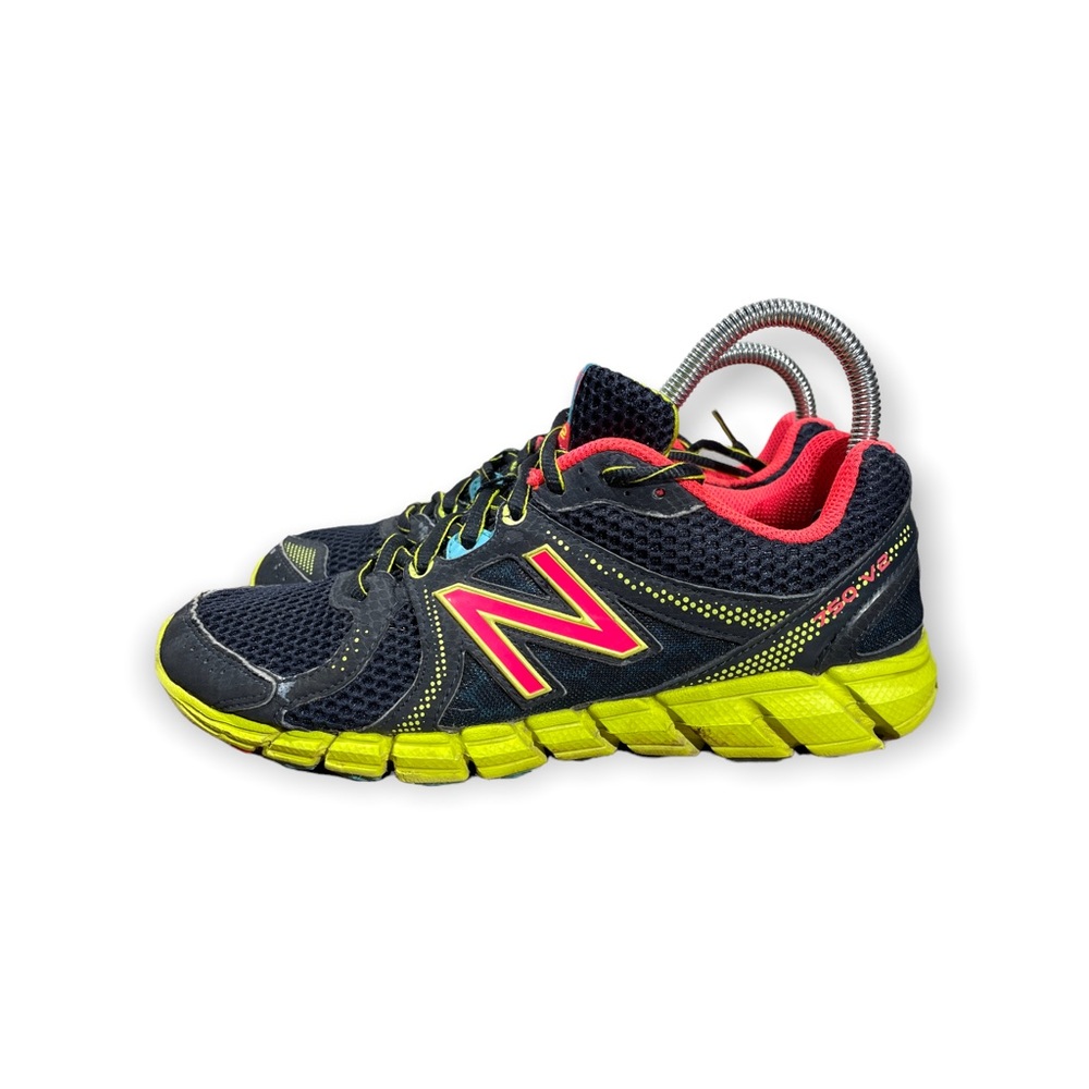 New Balance 750 V2 Athletic Training Shoe Women's Size 7 W750RB2 Blue Yellow